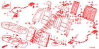 ACHTER ZITTING/VEILIGHEIDSGORDEL(2DE)  voor Honda ACCORD DIESEL 2.2 S 4 deuren 5-traps automatische versnellingsbak 2012