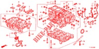 CILINDERBLOK/OLIEPAN (DIESEL) voor Honda ACCORD DIESEL 2.2 S 4 deuren 5-traps automatische versnellingsbak 2012