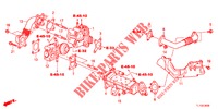 EGR KLEP (DIESEL) voor Honda ACCORD DIESEL 2.2 S 4 deuren 5-traps automatische versnellingsbak 2012