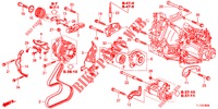 MOTOR BEVESTIGING BEUGEL (DIESEL) voor Honda ACCORD DIESEL 2.2 S 4 deuren 5-traps automatische versnellingsbak 2012
