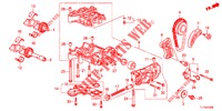 OLIEPOMP (DIESEL) voor Honda ACCORD DIESEL 2.2 S 4 deuren 5-traps automatische versnellingsbak 2012