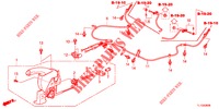 PARKEERREM (LH) voor Honda ACCORD DIESEL 2.2 S 4 deuren 5-traps automatische versnellingsbak 2012