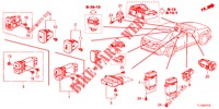 SCHAKELAAR (LH) voor Honda ACCORD DIESEL 2.2 S 4 deuren 5-traps automatische versnellingsbak 2012