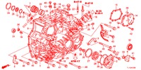 TRANSMISSIE HUIS (DIESEL) voor Honda ACCORD DIESEL 2.2 S 4 deuren 5-traps automatische versnellingsbak 2012