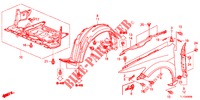 VOOR KAPPEN  voor Honda ACCORD DIESEL 2.2 S 4 deuren 5-traps automatische versnellingsbak 2012