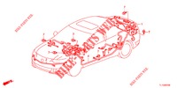 BEDRADINGSBUNDEL (2) (LH) voor Honda ACCORD DIESEL 2.2 SH 4 deuren 6-versnellings handgeschakelde versnellingsbak 2012