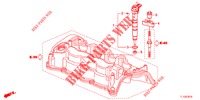 BRANDSTOF INSPUIT (DIESEL) voor Honda ACCORD DIESEL 2.2 SH 4 deuren 6-versnellings handgeschakelde versnellingsbak 2012