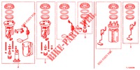 BRANDSTOFTANK KLEINE ONDERDELEN  voor Honda ACCORD DIESEL 2.2 SH 4 deuren 6-versnellings handgeschakelde versnellingsbak 2012