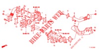 EGR KLEP (DIESEL) voor Honda ACCORD DIESEL 2.2 SH 4 deuren 6-versnellings handgeschakelde versnellingsbak 2012