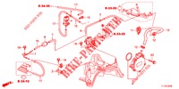 INSTALLATIEPIJP/VACUUMPOMP (DIESEL) voor Honda ACCORD DIESEL 2.2 SH 4 deuren 6-versnellings handgeschakelde versnellingsbak 2012