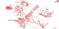 INSTRUMENTEN AFWERKING (COTE DE CONDUCTEUR) (LH) voor Honda ACCORD DIESEL 2.2 SH 4 deuren 6-versnellings handgeschakelde versnellingsbak 2012