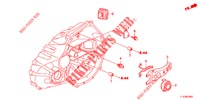 KOPPELING TERUGKEER (DIESEL) voor Honda ACCORD DIESEL 2.2 SH 4 deuren 6-versnellings handgeschakelde versnellingsbak 2012