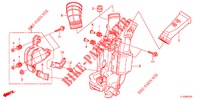 LUCHTINLAATBHUIS (DIESEL) voor Honda ACCORD DIESEL 2.2 SH 4 deuren 6-versnellings handgeschakelde versnellingsbak 2012