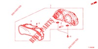 SNELHEIDSMETER  voor Honda ACCORD DIESEL 2.2 SH 4 deuren 6-versnellings handgeschakelde versnellingsbak 2012