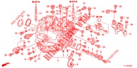 TRANSMISSIE HUIS (DIESEL) voor Honda ACCORD DIESEL 2.2 SH 4 deuren 6-versnellings handgeschakelde versnellingsbak 2012