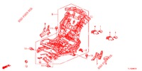V. ZITTING COMPONENTEN (G.) (SIEGE REGLAGE MANUEL) voor Honda ACCORD DIESEL 2.2 SH 4 deuren 6-versnellings handgeschakelde versnellingsbak 2012