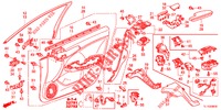 VOOR PORTIER VOERING (LH) voor Honda ACCORD DIESEL 2.2 SH 4 deuren 6-versnellings handgeschakelde versnellingsbak 2012