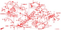 WATERSLANG/VERWARMING KANAAL (DIESEL) voor Honda ACCORD DIESEL 2.2 SH 4 deuren 6-versnellings handgeschakelde versnellingsbak 2012