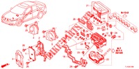 BEDIENINGSEENNEID (COMPARTIMENT MOTEUR) (1) voor Honda ACCORD 2.0 EXECUTIVE 4 deuren 5-traps automatische versnellingsbak 2013