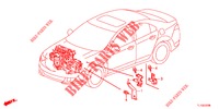 MOTOR DRAAD BUNDEL STANG(1.7L)(RH)  voor Honda ACCORD 2.0 S 4 deuren 5-traps automatische versnellingsbak 2013