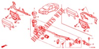 AT BEDIENINGSEENHEID  voor Honda ACCORD DIESEL 2.2 ELEGANCE 4 deuren 5-traps automatische versnellingsbak 2012