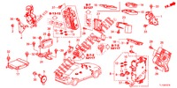 BEDIENINGSEENNEID (CABINE) (1) (LH) voor Honda ACCORD DIESEL 2.2 ELEGANCE 4 deuren 5-traps automatische versnellingsbak 2012