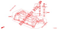 BRANDSTOF INSPUIT (DIESEL) voor Honda ACCORD DIESEL 2.2 ELEGANCE 4 deuren 5-traps automatische versnellingsbak 2012