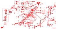 BRANDSTOF TANK (DIESEL) voor Honda ACCORD DIESEL 2.2 ELEGANCE 4 deuren 5-traps automatische versnellingsbak 2012