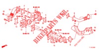 EGR KLEP (DIESEL) voor Honda ACCORD DIESEL 2.2 ELEGANCE 4 deuren 5-traps automatische versnellingsbak 2012