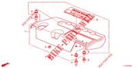 MOTOR AFDEKKING (DIESEL) voor Honda ACCORD DIESEL 2.2 ELEGANCE 4 deuren 5-traps automatische versnellingsbak 2012