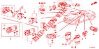SCHAKELAAR (LH) voor Honda ACCORD DIESEL 2.2 ELEGANCE 4 deuren 5-traps automatische versnellingsbak 2012