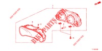 SNELHEIDSMETER  voor Honda ACCORD DIESEL 2.2 ELEGANCE 4 deuren 5-traps automatische versnellingsbak 2012