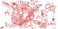 TRANSMISSIE HUIS (DIESEL) voor Honda ACCORD DIESEL 2.2 ELEGANCE 4 deuren 5-traps automatische versnellingsbak 2012