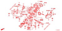 TURBOLADER SYSTEEM (DIESEL) voor Honda ACCORD DIESEL 2.2 ELEGANCE 4 deuren 5-traps automatische versnellingsbak 2012