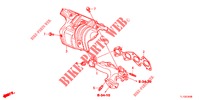 UITLAAT SPRUITSTUK (DIESEL) voor Honda ACCORD DIESEL 2.2 ELEGANCE 4 deuren 5-traps automatische versnellingsbak 2012