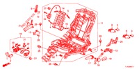 V. ZITTING COMPONENTEN (G.) (HAUTEUR MANUELLE) voor Honda ACCORD DIESEL 2.2 ELEGANCE 4 deuren 5-traps automatische versnellingsbak 2012