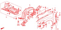 VOOR KAPPEN  voor Honda ACCORD DIESEL 2.2 ELEGANCE 4 deuren 5-traps automatische versnellingsbak 2012