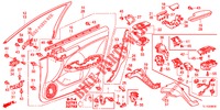 VOOR PORTIER VOERING (LH) voor Honda ACCORD DIESEL 2.2 ELEGANCE 4 deuren 5-traps automatische versnellingsbak 2012