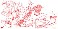 VOOR ZITTING/VEILIGHEIDSRIEMEN (G.) (LH) voor Honda ACCORD DIESEL 2.2 ELEGANCE 4 deuren 5-traps automatische versnellingsbak 2012