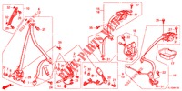VOOR ZITTING/VEILIGHEIDSRIEMEN  voor Honda ACCORD DIESEL 2.2 ELEGANCE 4 deuren 5-traps automatische versnellingsbak 2012