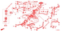 BRANDSTOF TANK (DIESEL) voor Honda ACCORD DIESEL 2.2 LUXURY H 4 deuren 6-versnellings handgeschakelde versnellingsbak 2013
