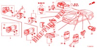 SCHAKELAAR (LH) voor Honda ACCORD DIESEL 2.2 LUXURY H 4 deuren 6-versnellings handgeschakelde versnellingsbak 2013
