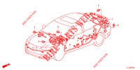 BEDRADINGSBUNDEL (2) (LH) voor Honda ACCORD DIESEL 2.2 SH 4 deuren 6-versnellings handgeschakelde versnellingsbak 2013