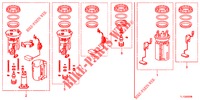 BRANDSTOFTANK KLEINE ONDERDELEN  voor Honda ACCORD DIESEL 2.2 SH 4 deuren 6-versnellings handgeschakelde versnellingsbak 2013