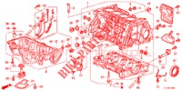CILINDERBLOK/OLIEPAN (2.0L) voor Honda ACCORD 2.0 ELEGANCE PACK 4 deuren 6-versnellings handgeschakelde versnellingsbak 2014