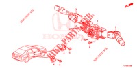 COMBINATIESCHAKELAAR  voor Honda ACCORD 2.0 ELEGANCE PACK 4 deuren 6-versnellings handgeschakelde versnellingsbak 2014