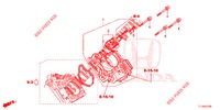 GAS HUIS (2.0L) voor Honda ACCORD 2.0 ELEGANCE PACK 4 deuren 6-versnellings handgeschakelde versnellingsbak 2014