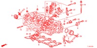 SPOEL KLEP/ OLIEDRUKSENSOR (2.0L) voor Honda ACCORD 2.0 ELEGANCE PACK 4 deuren 6-versnellings handgeschakelde versnellingsbak 2014