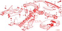 TOEVOERPIJP/VENTILATORPIJP (LH) voor Honda ACCORD 2.0 ELEGANCE PACK 4 deuren 6-versnellings handgeschakelde versnellingsbak 2014