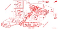VERWARMING REGELAAR  voor Honda ACCORD 2.0 ELEGANCE PACK 4 deuren 6-versnellings handgeschakelde versnellingsbak 2014